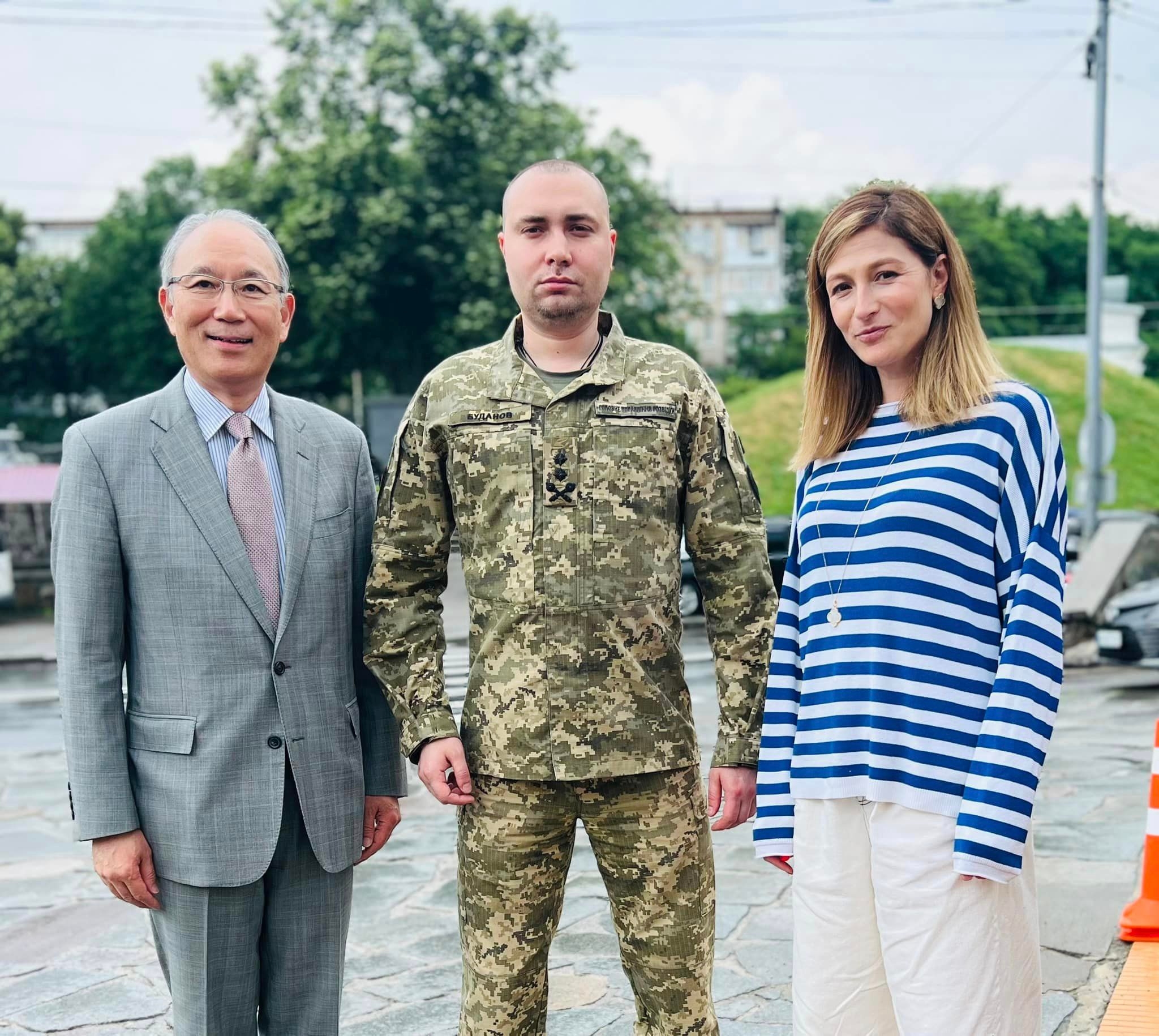 Мацуда Кунинори, Кирилл Буданов, Эмине Джапарова