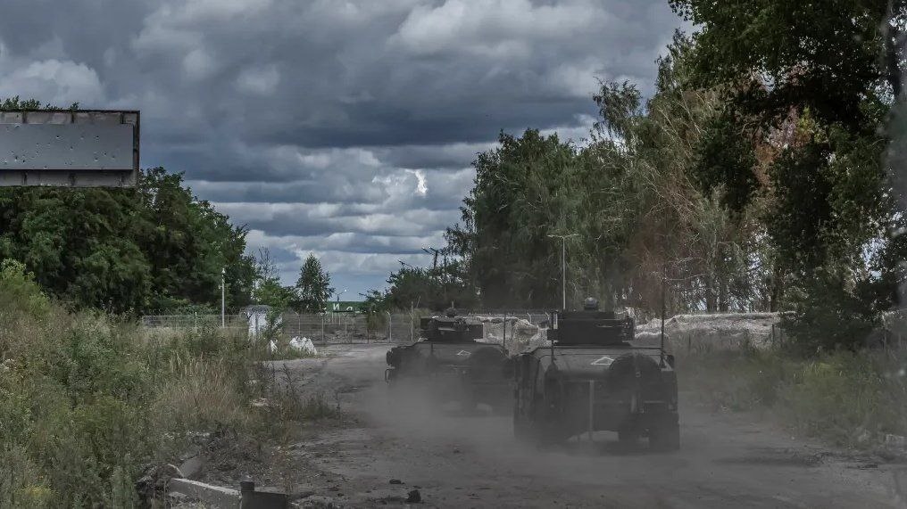 Украинская 95-я ОДШБр в пограничье Курской области