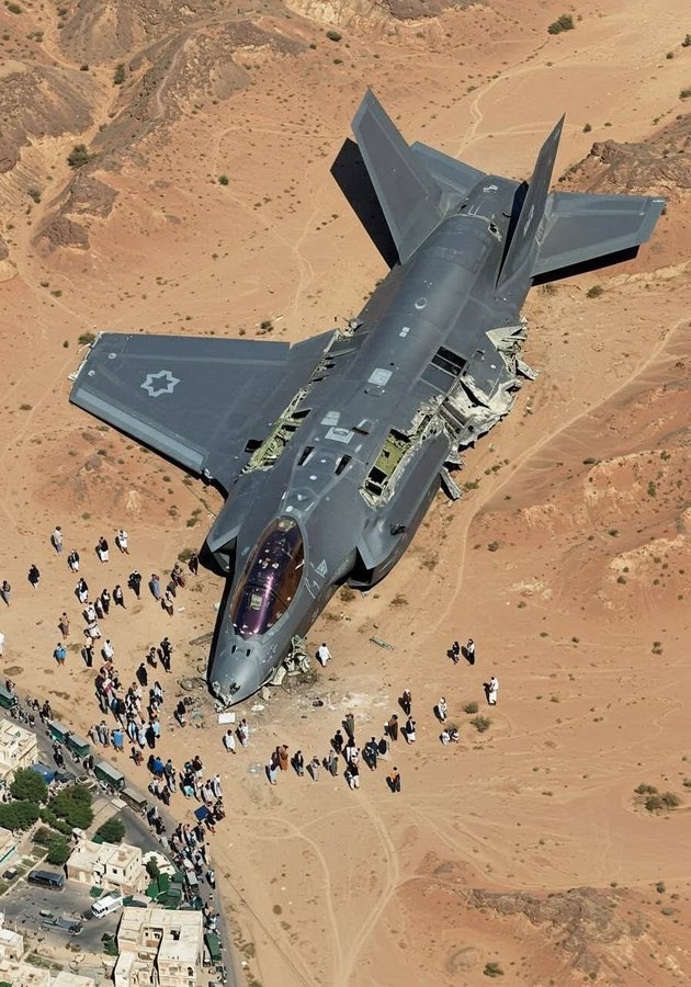 «Сбитый» иранской нейросетевой ПВО гигантский израильский F-35