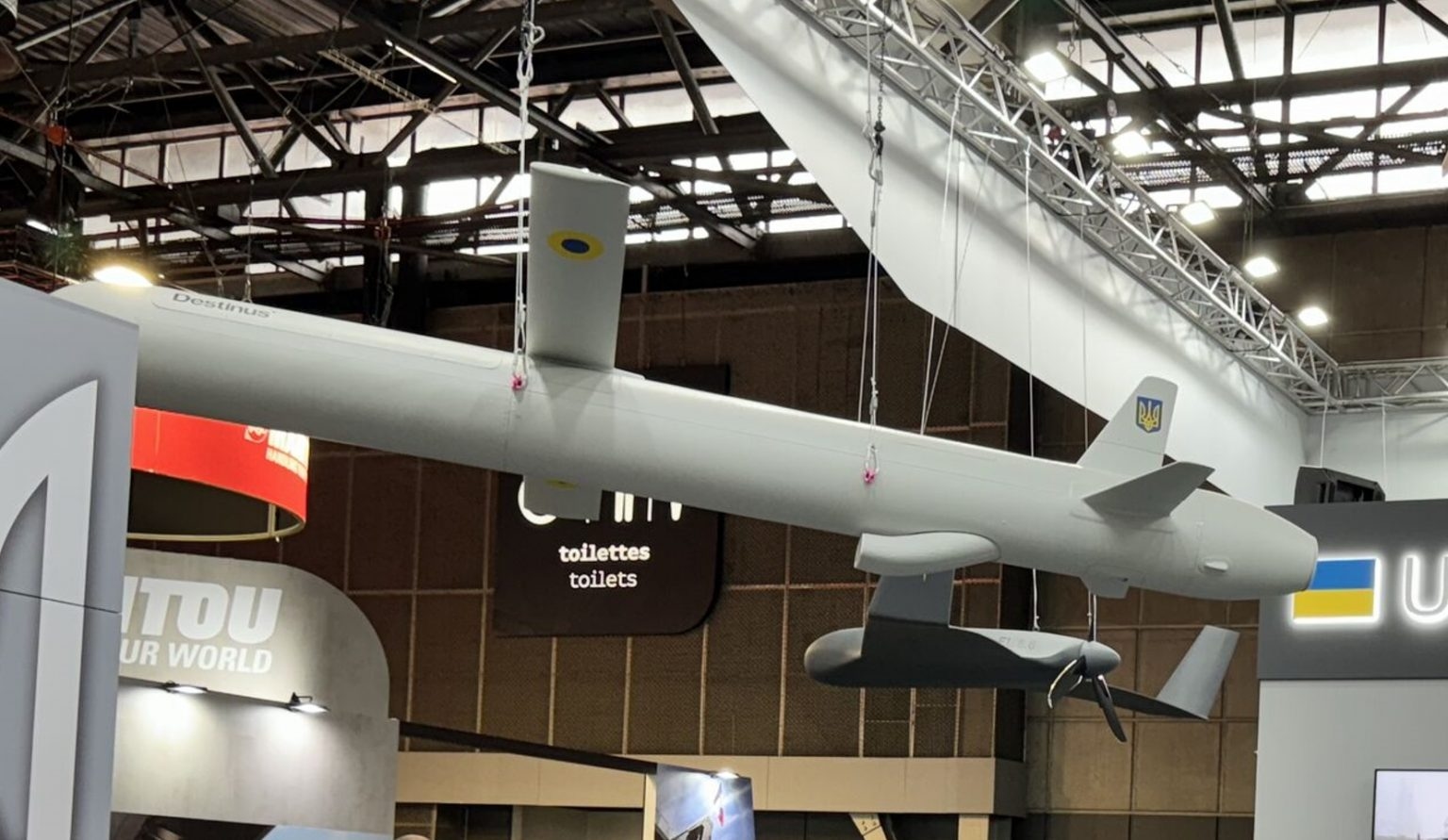 Ракета-дрон «Рута» на выставке Eurosatory 2024, Франция